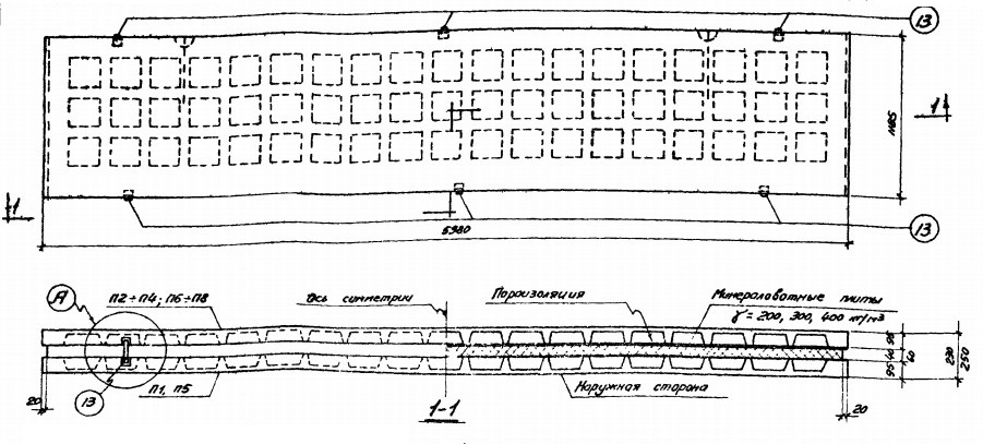 Панель ПСТ 25-2а-2-1,2-6 Серия СТ 02-33